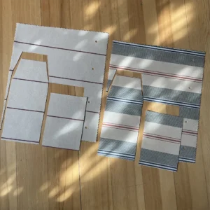 Etuis Zuschnitt Schritt 1