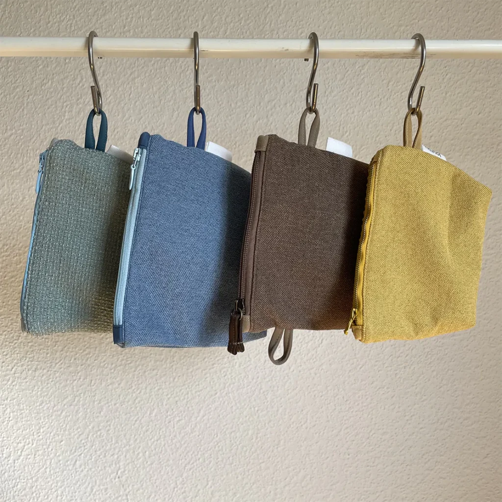 Necessaire 4 farben